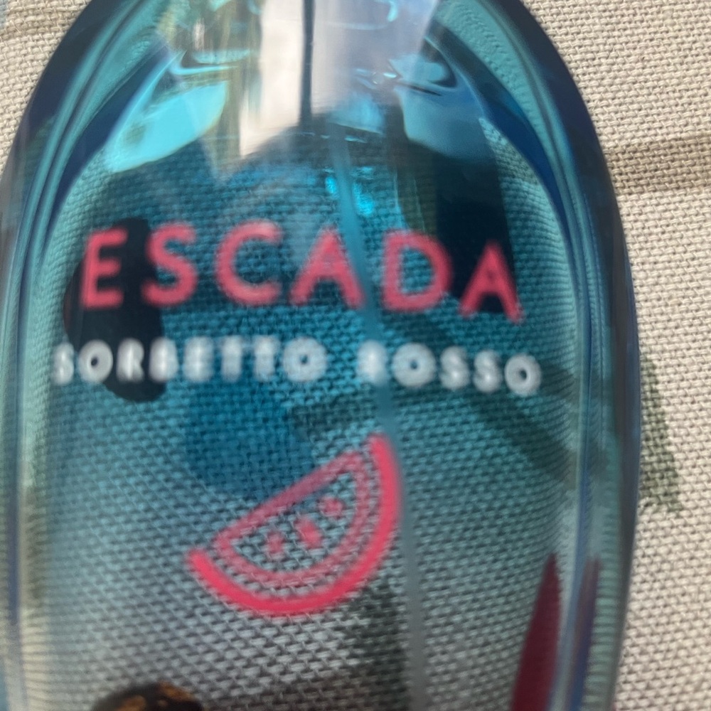 Escada Sorbetto Rosso Blue and Pink Bottle - Picture 2 of 2